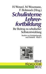 Cover von Schulinterne Lehrerfortbildung