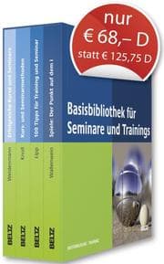 Cover von Basisbibliothek für Seminare und Trainings