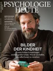 Cover von Psychologie Heute 1/2020: Bilder der Kindheit