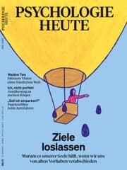 Cover von Psychologie Heute 5/2025: Ziele loslassen