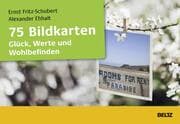 Cover von 75 Bildkarten: Glück, Werte und Wohlbefinden
