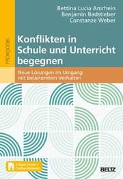 Cover von Konflikten in Schule und Unterricht begegnen