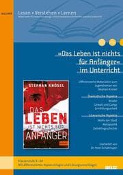 Cover von 'Das Leben ist nichts für Anfänger' im Unterricht