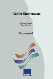 Cover von Übergangsgeld