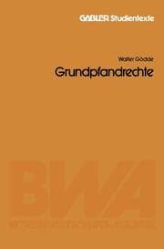 Cover von Grundpfandrechte