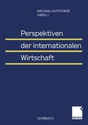 Cover von Perspektiven der internationalen Wirtschaft