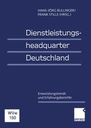 Cover von Dienstleistungs-Headquarter Deutschland