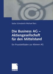 Cover von Die Business AG Aktiengesellschaft für den Mittelstand