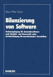 Cover von Bilanzierung von Software