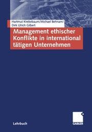 Cover von Management ethischer Konflikte in international tätigen Unternehmen