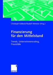 Cover von Finanzierung für den Mittelstand