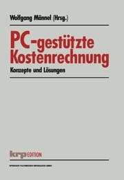 Cover von PC-gestützte Kostenrechnung