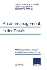 Cover von Kostenmanagement in der Praxis