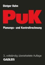 Cover von Planungs- und Kontrollrechnung PuK