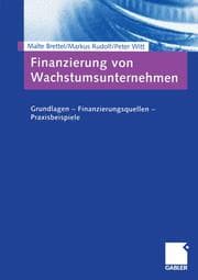 Cover von Finanzierung von Wachstumsunternehmen