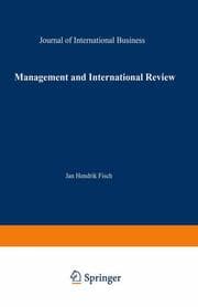 Cover von Management International Review