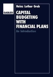 Cover von Capital Budgeting with Financial Plans