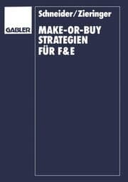 Cover von Make-or-Buy-Strategien für F&E
