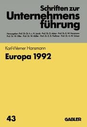 Cover von Europa 1992