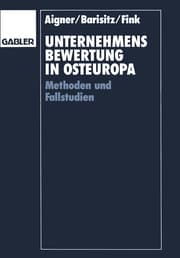 Cover von Unternehmensbewertung in Osteuropa