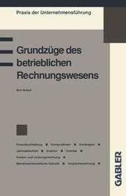Cover von Grundzüge des betrieblichen Rechnungswesens