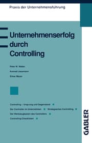 Cover von Unternehmenserfolg durch Controlling