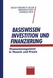 Cover von Basiswissen Investition und Finanzierung