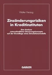 Cover von Zinsänderungsrisiken in Kreditinstituten