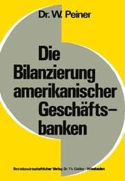 Cover von Die Bilanzierung amerikanischer Geschäftsbanken