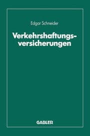 Cover von Verkehrshaftungsversicherungen