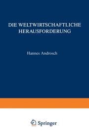 Cover von Die Weltwirtschaftliche Herausforderung