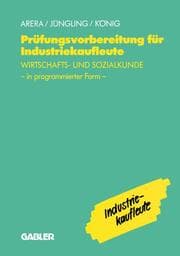 Cover von Prüfungsvorbereitung für Industriekaufleute