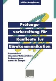 Cover von Prüfungsvorbereitung für Kaufleute für Bürokommunikation