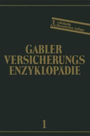 Cover von Allgemeine Versicherungslehre