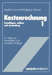 Cover von Kostenrechnung 1