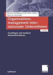 Cover von Organisationsmanagement internationaler Unternehmen