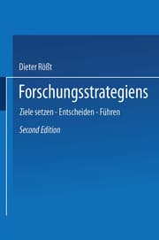 Cover von Forschungsstrategien