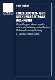 Cover von Einzelkosten- und Deckungsbeitragsrechnung
