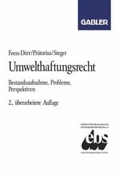Cover von Umwelthaftungsrecht