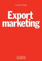 Cover von Exportmarketing