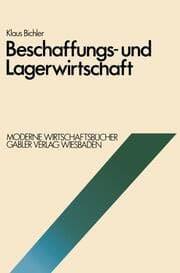 Cover von Beschaffungs- und Lagerwirtschaft