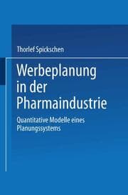 Cover von Werbeplanung in der Pharmaindustrie