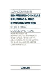 Cover von Einführung in das Prüfungs- und Revisionswesen
