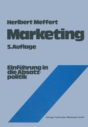 Cover von Marketing