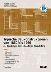 Cover von Typische Baukonstruktionen von 1860 bis 1960, Bd 1