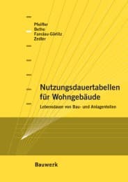 Cover von Nutzungsdauertabellen für Wohngebäude