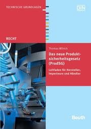 Cover von Das neue Produktsicherheitsgesetz (ProdSG)