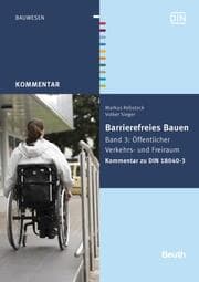 Cover von Barrierefreies Bauen 3