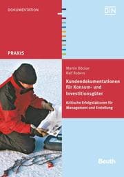 Cover von Kundendokumentationen für Konsum- und Investitionsgüter