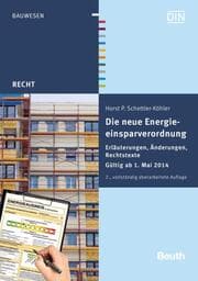 Cover von Die Energieeinsparverordnung